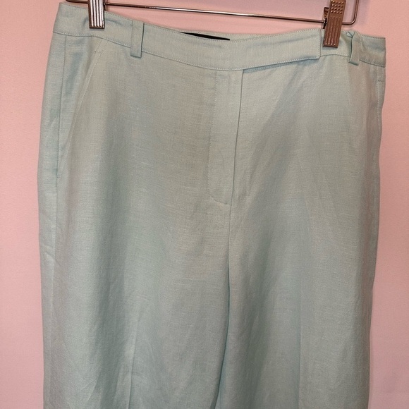 Kasper 55%Linen Blend 45% Rayon Dress Pants Workwear Straight Leg Lined Size 6 - Picture 5 of 10